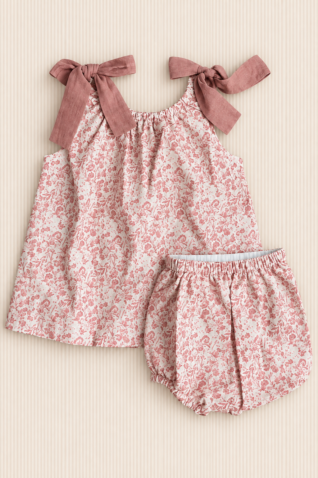 Conjunto Floreado