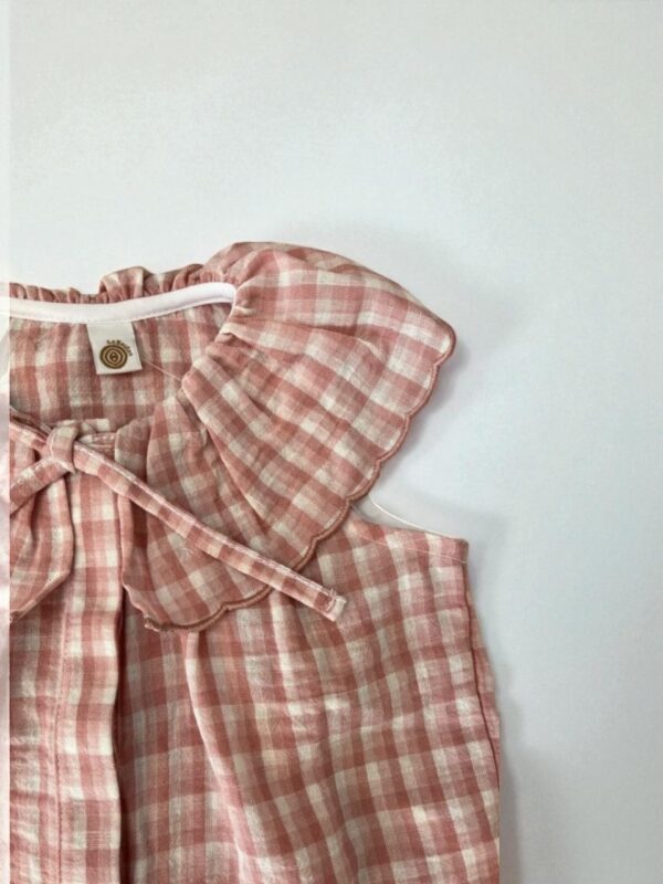 Blusa Cuadrillé Rosada - Imagen 2