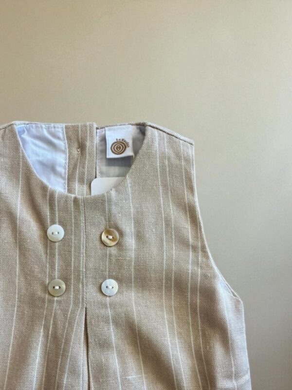 Bombacho Rayado Beige - Imagen 2