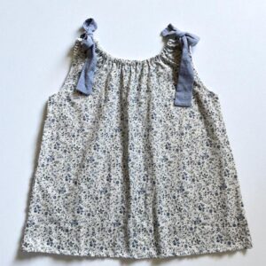 Blusa Floreada Lazos