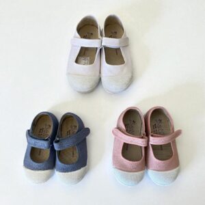 Merceditas Lona con velcro