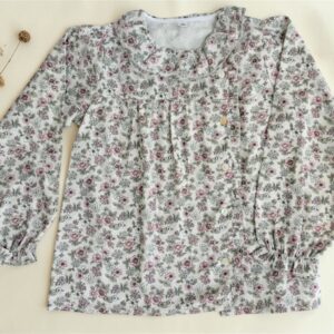 Blusa Floreada Rosada