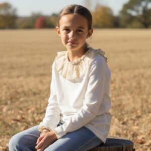 Polerón Cuello Plumeti