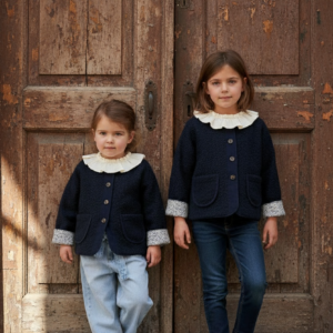 Chaqueta Corderito Azul