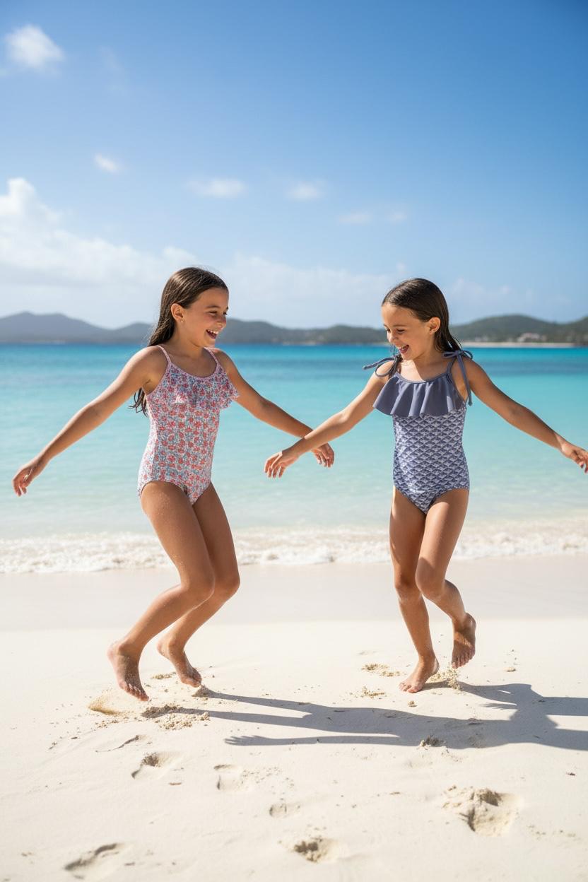 Traje de Baño Azul Kids