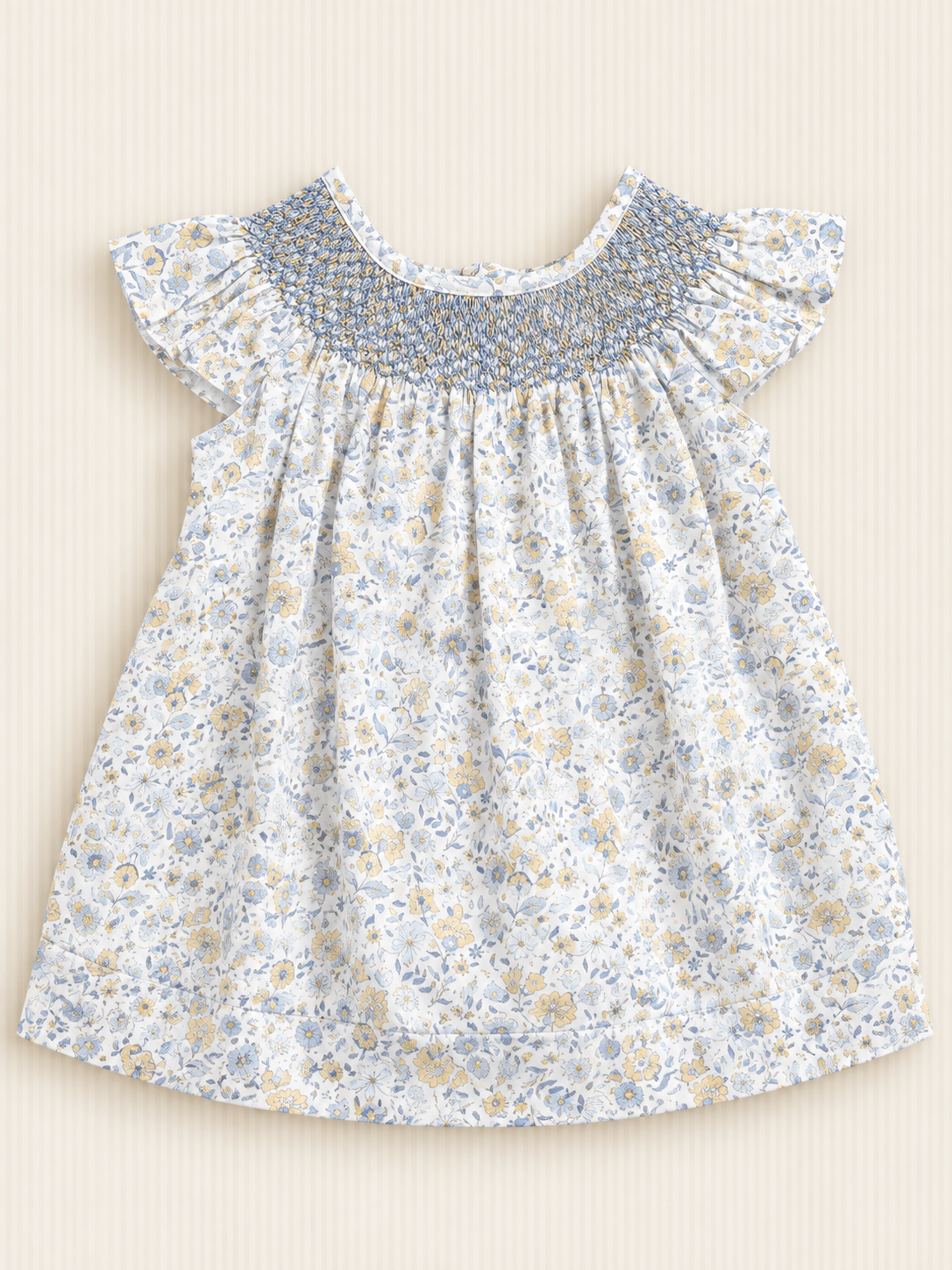 Vestido Floreado Amarillo