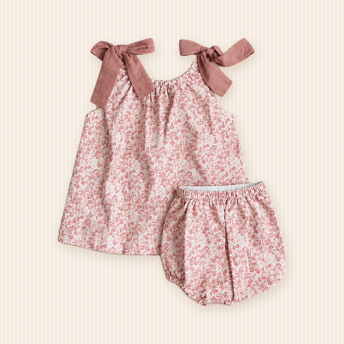 Conjunto Floreado