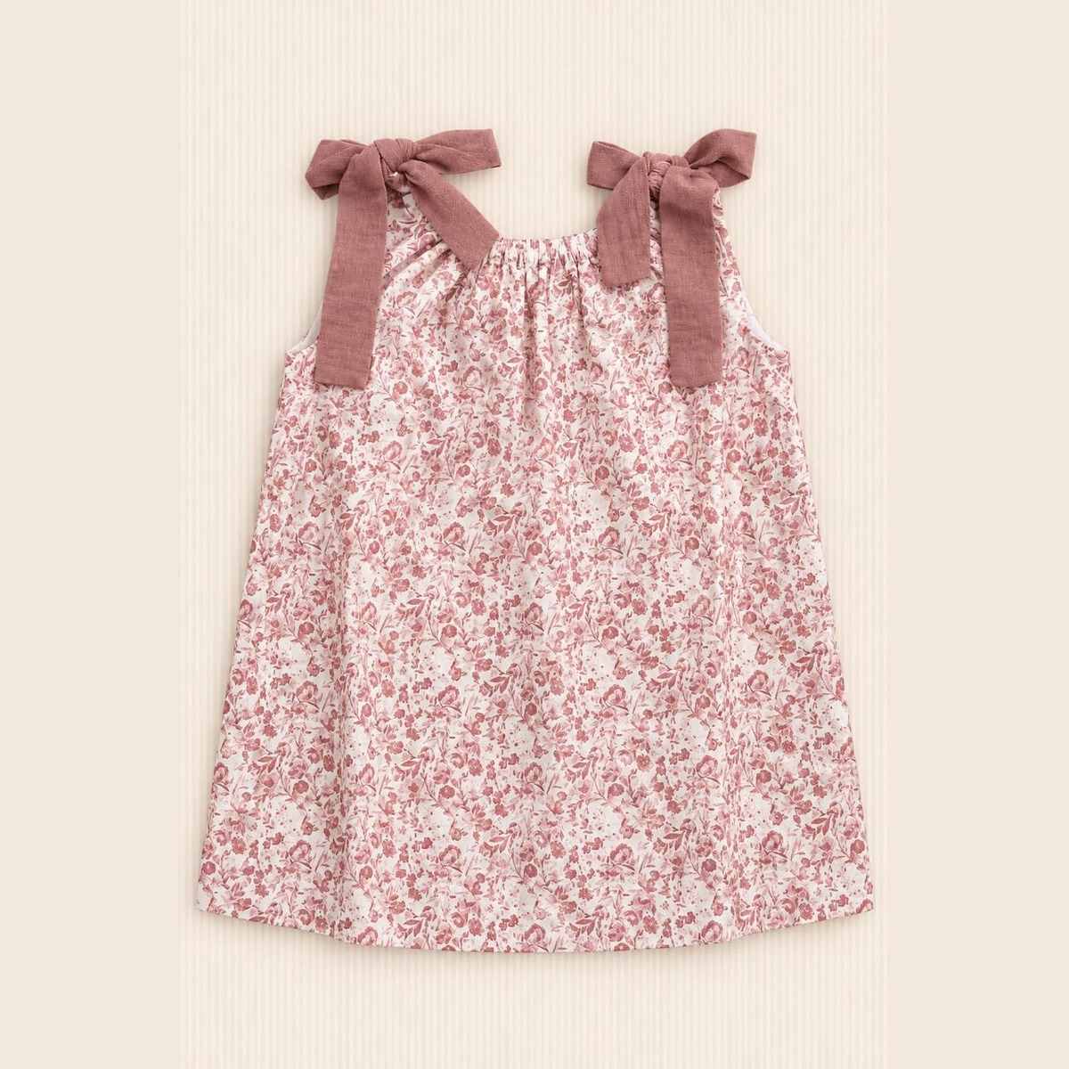 Vestido Floreado Lazos