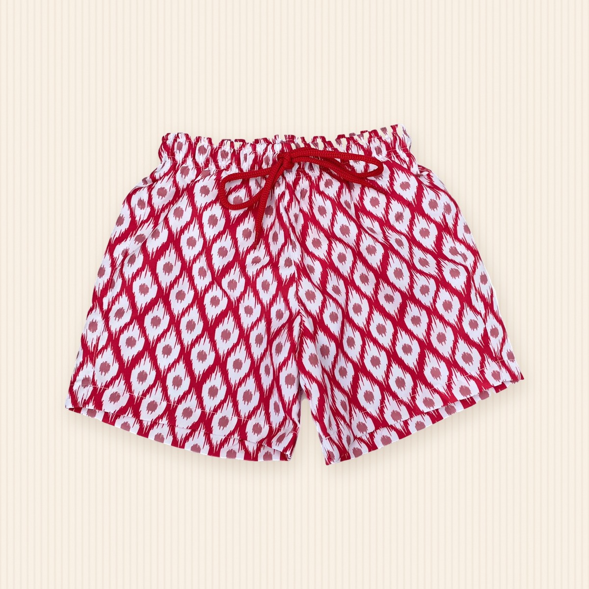 Traje de baño Rombos Rojo